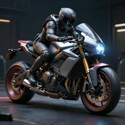 a cyberpunk 2 0 7 7 motorcycle concept, highly detailed, intricate, dramatic lighting, feng zhu