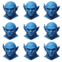 a blue goblin skin 3 d material | seamless | unreal engine :. 1