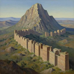 klondike mountains, oil on canvas, surrealism, highly detailed, masterpiece, award - winning, artstationhd