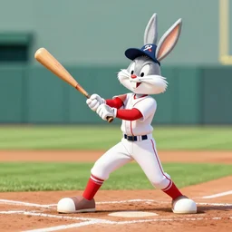 bugs bunny playing baseball for the red sox, sports illustrated photographer, 6 0 0 mm f / 8