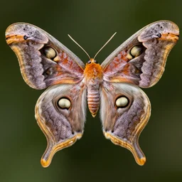 close up portrait of moth, butterfly, colorful, highly detailed, ornate wings, photorealistic, stunning, beautiful, by alfred muha