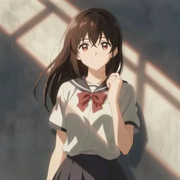 Lain Iwakura in Haibane Renmei style