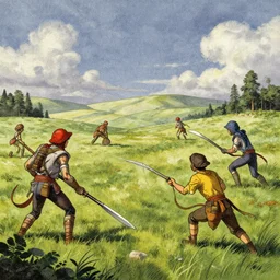 the field of strife, wlop, by artworm