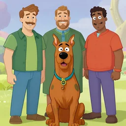 that wasnt a microdose scooby, in the style of alex grey, chris dyer, andaaron brooks and android jones