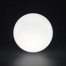 super - resolution floating white light orb with internal light in the black night sky, volumetric lighting, hyperrealistic, 8 k, aesthetic!!!, unreal engine render, ultrafine details