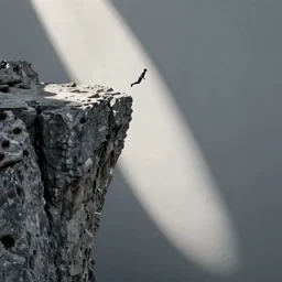 cliff diving