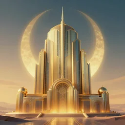✨🕌🌙, Art Deco, Trending artstation, octane render, surrealist, cinematic, horizon forbidden west