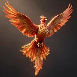 rising phoenix ,Greg Rutkowski,trending on artstation,Thomas Kinkade,3d octane render,Light and shadow, High detail