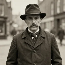 old photo of Jack the Ripper, 8k, high quality