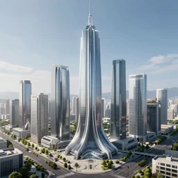 cities in the future, futuristic, realistic, 8k, award winning