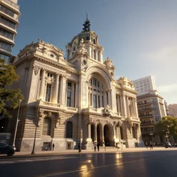 buenos aires, artstation, volumetric light, high detail, reflections, perfect, concept art, hdr, 4 k