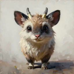 mogget, oil painting, Tooth Wu, Greg Rutkowski, RPG portrait, dynamic lighting, fantasy art, High contrast, depth of field