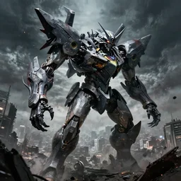 mecha from hell, wind, hell machine, by nekro godmachine victo ngai yoji shinkawa junji ito shintaro kago apophasis hyperrealism, ominous, dark powers, incredible, huge, cityscape destruction,