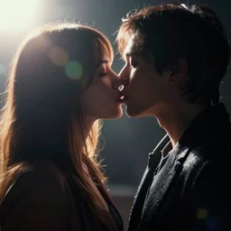 shadow people kissing each other ultra realistic, lens flare, atmosphere, glow, detailed, intricate, full of colour, cinematic lighting, trending on artstation, 4 k, hyperrealistic, focused, extreme details, unreal engine 5, cinematic, masterpiece, ultra realistic, hyper realistic, highly detailed, sharp focus, digital art