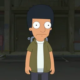 screenshot of tina from bob's burgers in fallout 4