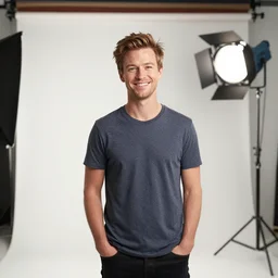 photo still of grant o'brien casting call, 8 k, studio lighting bright ambient lighting key light, 8 5 mm f 1. 8