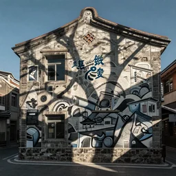 jiufen street art museum in jiufen taiwan