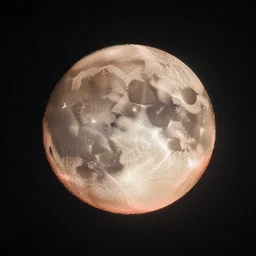 exploding moon