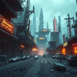 buscemi in a postapocalyptic cyberpunk world, soft lighting, fire, realistic wide angle, sharp focus, 8 k high, 6 4 megapixel, insanely detailed, intricate, elegant, art by