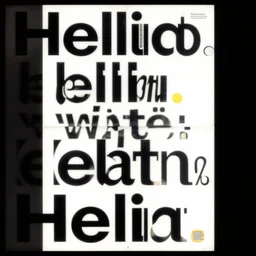 helvetica typography poster by walter marti, typography