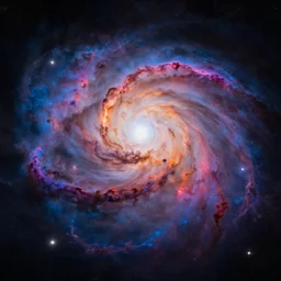 sci - fi space nebula, concept art, trending on, volumetric lighting, epic composition, colorful, high contrast