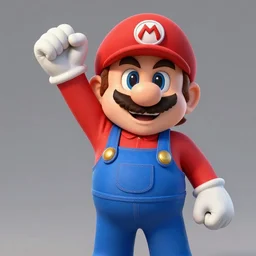 portrait of Super Mario as a real person, expressive pose, futuristic, highly detailed, digital painting, artstation, concept art, smooth, sharp focus
