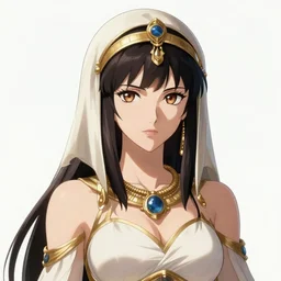 An anime portrait of Ssunbiki as sexy Queen Cleopatra from Skyrim, by Stanley Artgerm Lau, WLOP, Rossdraws, James Jean, Andrei Riabovitchev, Marc Simonetti, and Sakimichan, trending on artstation