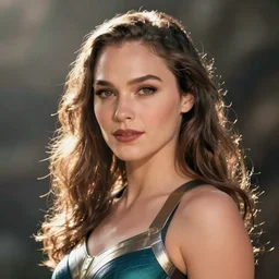 gal gadot as an anime character