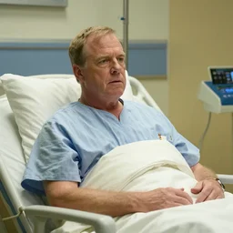 frank ghallager in the hospital