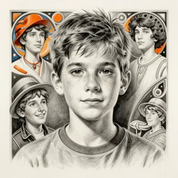 if bob belcher was a real boy, beautiful shadowing, 3 d shadowing, reflective surfaces, 8 k, beautifully detailed pencil illustration, intricate, epic composition, masterpiece, bold complimentary colors. stunning masterfully illustrated by artgerm, range murata, alphonse mucha
