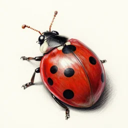 a lady bug pencil sketch by leonardo da vinci, high detail, hyper realism, photo realism