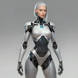 cyborg woman by artgerm, tooth wu, todd mcfarlane : : character design, concept art, digital illustration, digital art, imaginefx, weta, wlop, futuristic, cyberpunk, cybertronic