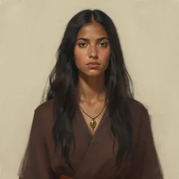 side shot centered painted portrait of maya ali wind sorcerer, matte painting concept art behance hd artstation by florian herold, anato finnstark, valentina remenar, dominik mayer, pablo hurtado de mendoza, yuming li