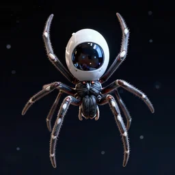 a spider in a nasa space suit