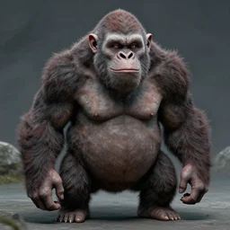 orcs :... squat, broad, flat - nosed, sallow skinned, with wide mouths and slant eyes ; in fact degraded and repulsive versions of the ( to europeans ) least lovely mongol types.