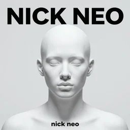 vaporwave album cover for nick neo