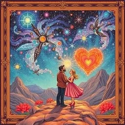 the story of two hearts called to infinity, dan mumford