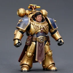 God Emperor BongBong Marcos, Warhammer 4K armor,