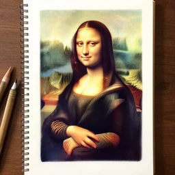 the mona lisa by rossdraws