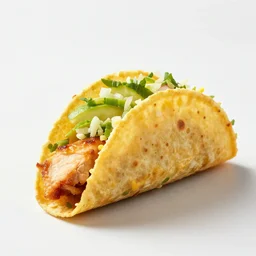 delicious half - eaten chicken taco, 8 k, mega high quality, professional food photography, award winning photo, foodporn