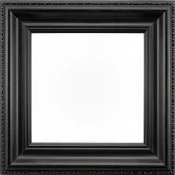 ornate shiny black wooden picture frame, smooth etchings, zdzislaw beksinski, wayne barlowe