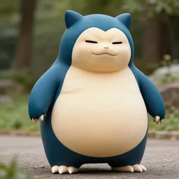 real life snorlax, realistic, animal photography, photoshop image manipulation, unstylized, animal photography, mammal