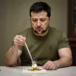 zelensky is cocaine addicted