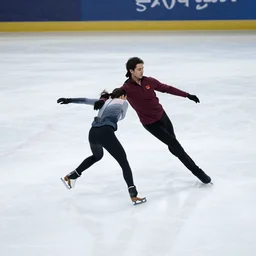 a tank ice - skating