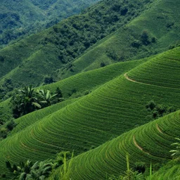 detailed beautiful landscape