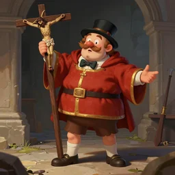 humpty dumpty at the passion of christ, https : / / www. artstation. com / artwork / gezrb