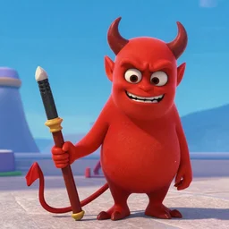 pixar devil