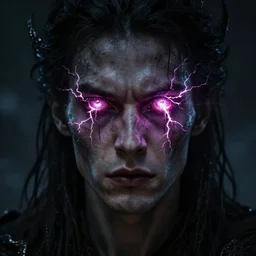 eyes crackle with eldritch power, gerald brom, dark, grim, fantasy