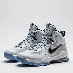 retro futuristic Nike Lebron sneakers by syd mead