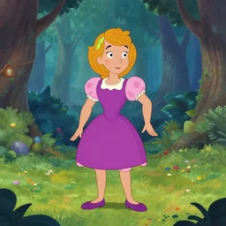 pippi långstrump in a fantasy style